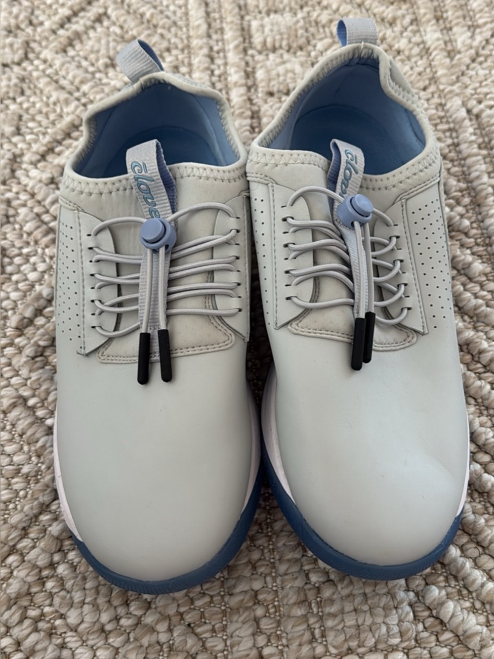 Cloves women womens Shoe - Light Gray/Blue